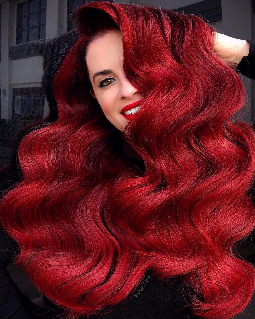 Красно-рыжие волосы: 15 примеров для смелых и независимых леди