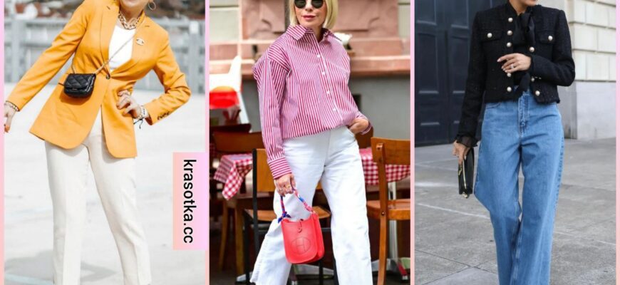 Летний business casual для женщин 40-50 лет