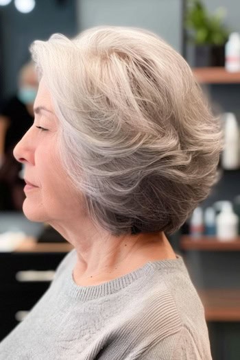 Многослойные стрижки на короткие волосы для дам 40-50 лет: 60+ модных идей на 2026 год