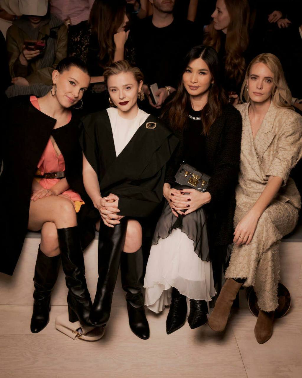 Лучшие образы гостей на показе Louis Vuitton: Стоун, Тернер и Бланшет