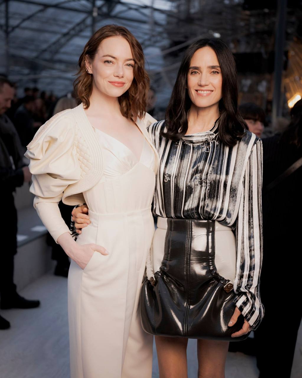 Лучшие образы гостей на показе Louis Vuitton: Стоун, Тернер и Бланшет